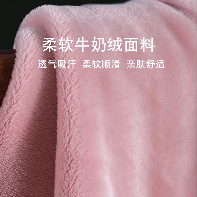 毛毛雨牛奶绒枕巾冬季加厚一对2025新款轻奢高级感枕头毛巾防头油 - 图0