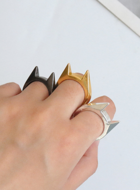 防身戒指扳指环女生防身用品破窗