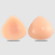 Silicone prosthetic breast prosthesis and thickened breast pads after breast surgery
