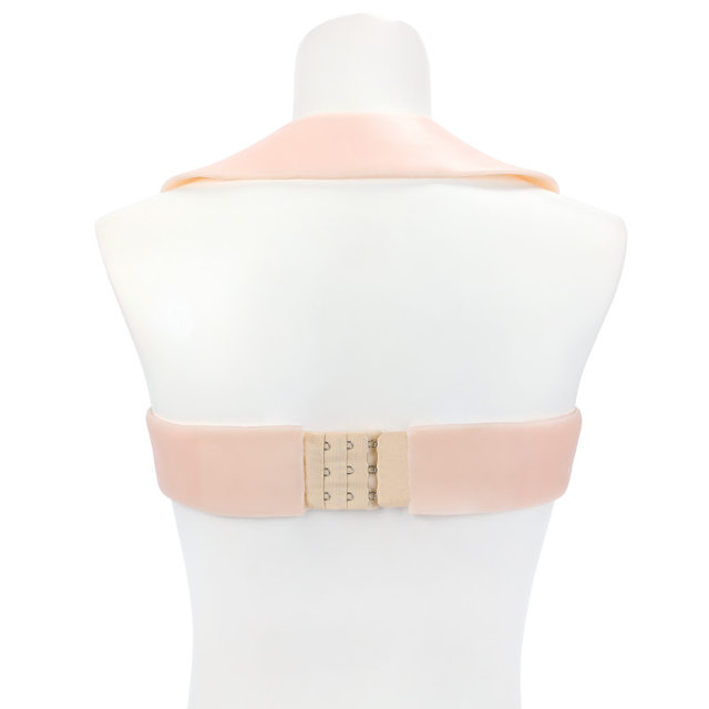 Halter neck beautiful back silicone breast prosthetic breast for men