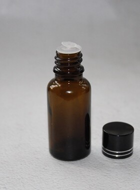 茶色液体玻璃分装瓶