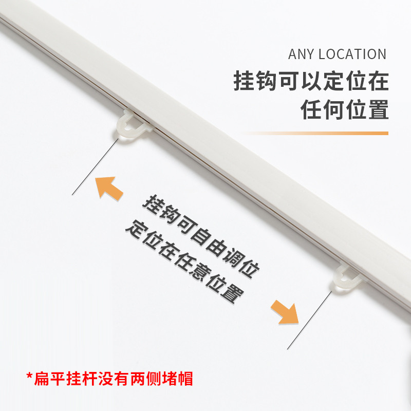 包邮1.1米地图专用塑料挂杆装饰画挂杆可拆卸夹2条,淘宝优惠券,粉丝福利购,淘宝优惠卷