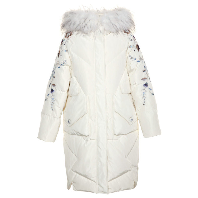 裂帛2020冬季新款时尚简约长白鸭绒 裂帛立天羽绒服