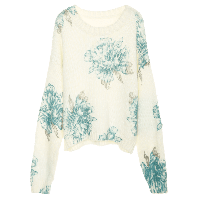 裂帛长袖宽松女2020春装新款风毛衣 裂帛立天毛衣