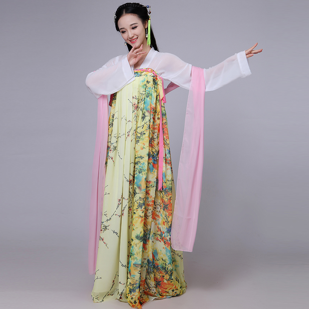 蜜糖依恋旗舰店汉元素齐胸襦裙改良汉服一件式连衣抹胸裙女古风广袖日常古装服3