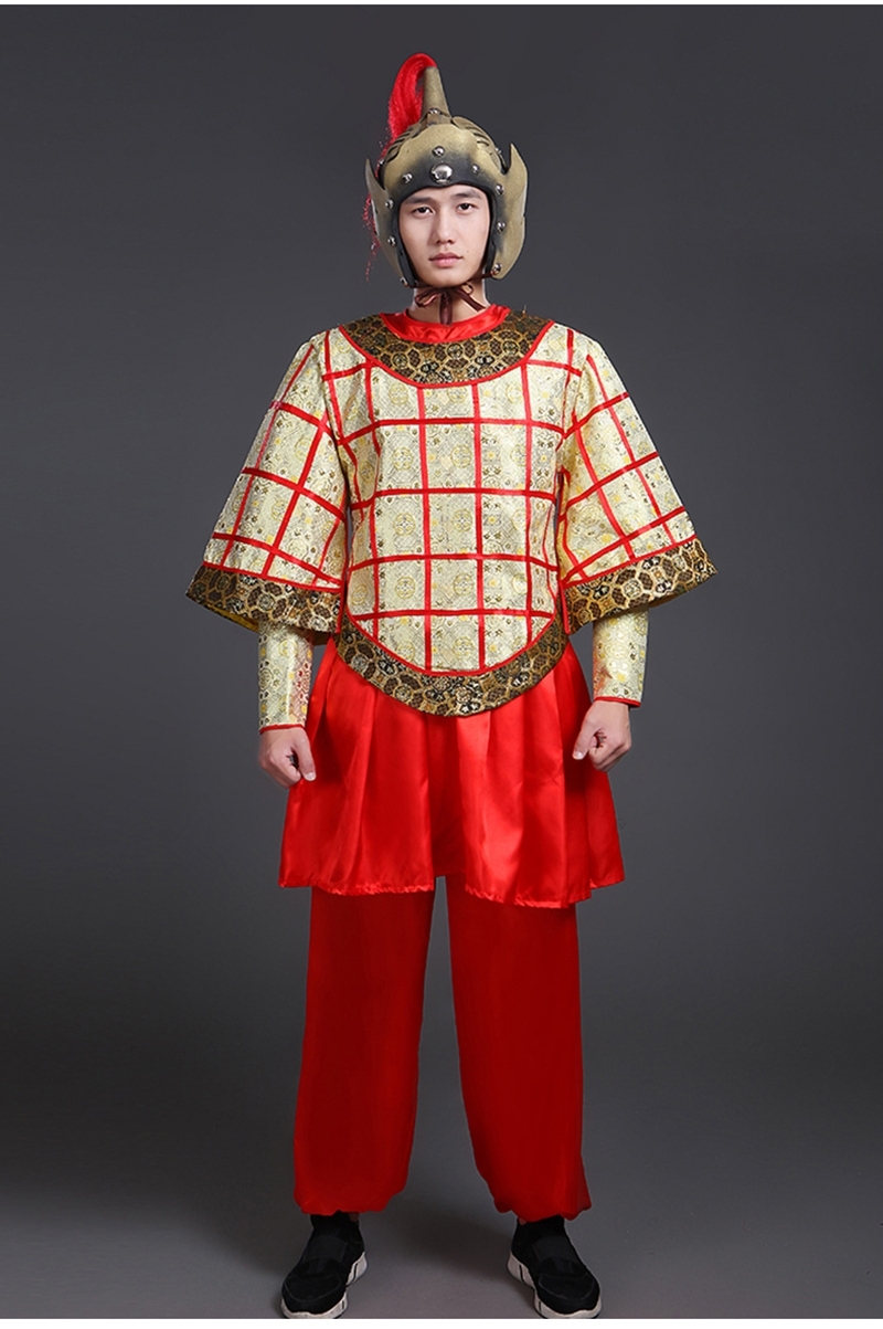 蜜糖依恋旗舰店影视戏剧服装盔甲三国将军铠甲古装盔甲汉服士兵cosplay服装2
