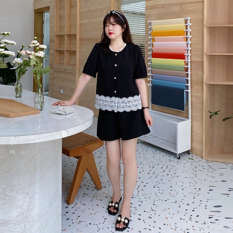 采多宝大码女装法式漂亮2022小衫 caidoble采多宝蔡大码女装