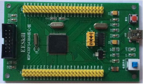 畅学MSP430多功能开发学习板MSP430F5438A核心板控制板赠程序源码 - 图0