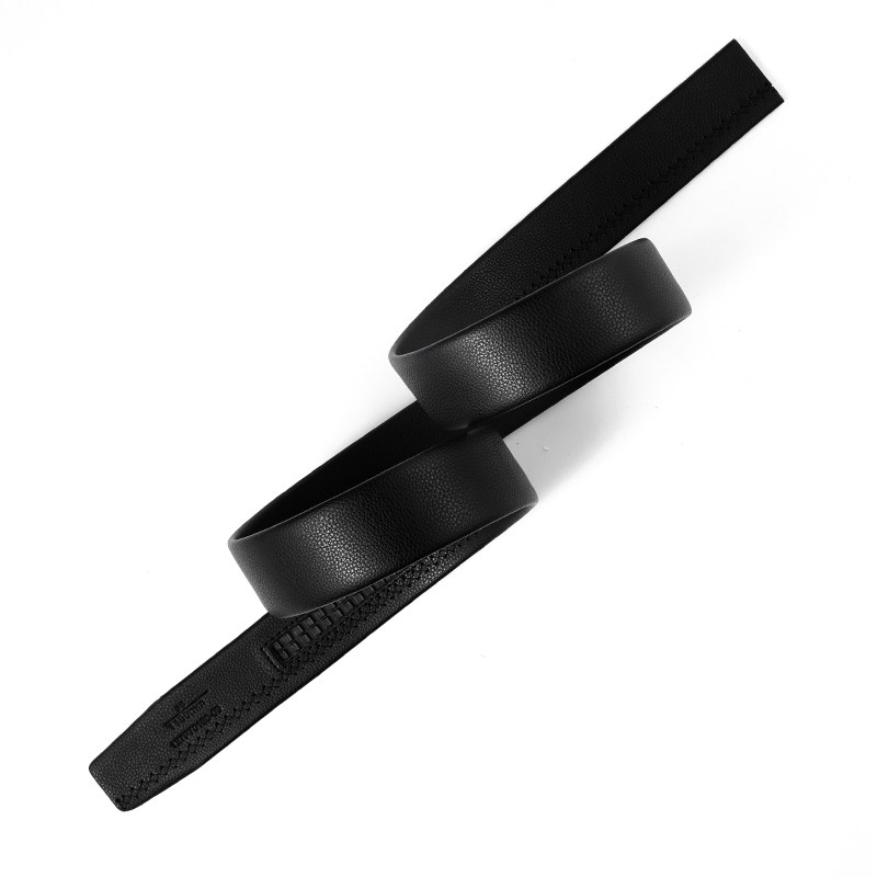 【无扣头】柒牌男装配饰皮带不带头2025新款男士无头腰带裤腰带