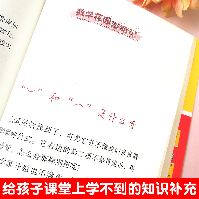 中国科普名家名作 趣味数学专辑  数学花园漫游记 马希文三四五年级少儿趣味数学益智思维进阶7至14岁儿童课外数学阅读书 - 图3