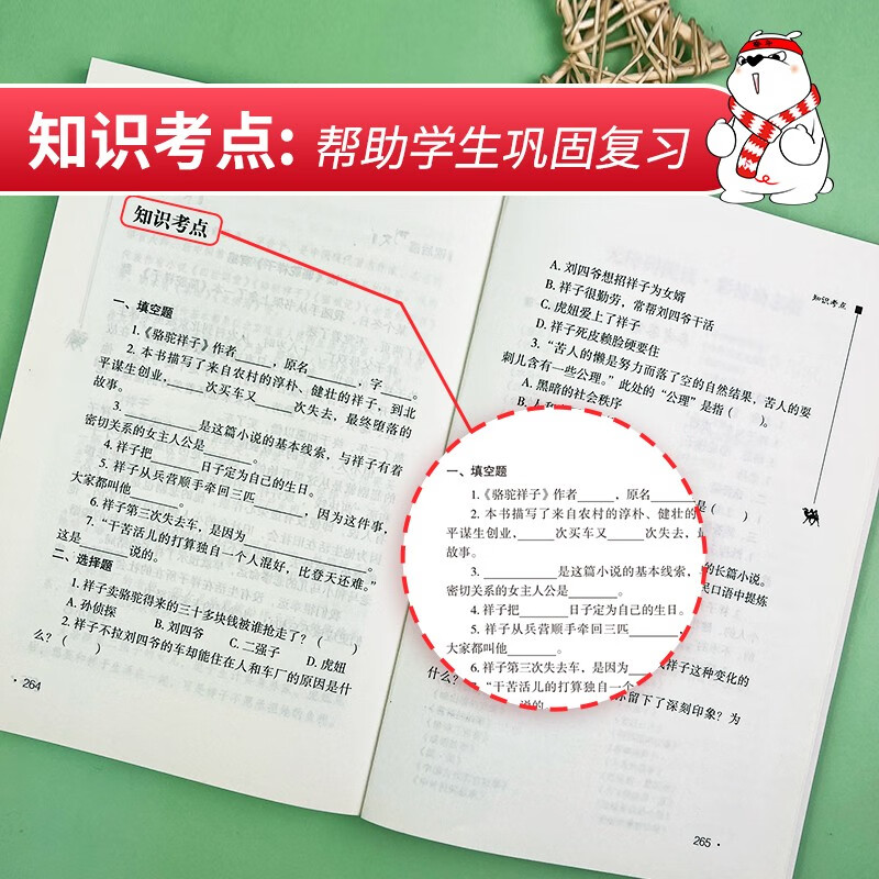 骆驼祥子老舍原著彩插励志版中小学生课外阅读书籍无障碍三四五六七八年级初一学生课外必读经典书目儿童文学故事书青少年版全集 - 图2