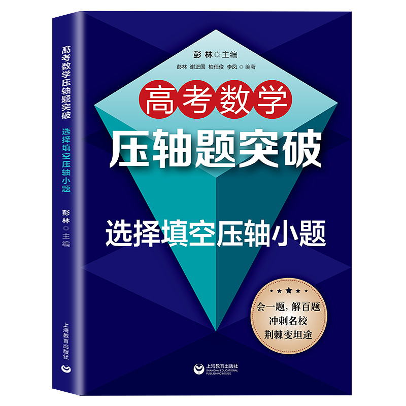 高考数学压轴题突破解析几何综合大题+压轴小题+导数综合大题高一高二高三适用刷题高考数学试题强化训练培优拔尖冲刺名校辅导书 - 图1