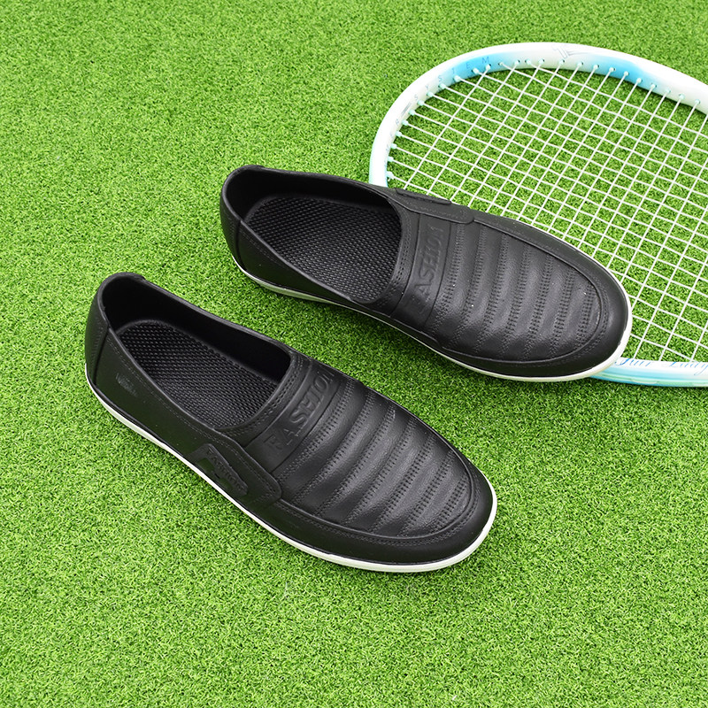 男士休闲塑料厨房厨师鞋防滑防水防油男鞋工作上班鞋酒店洗车雨鞋