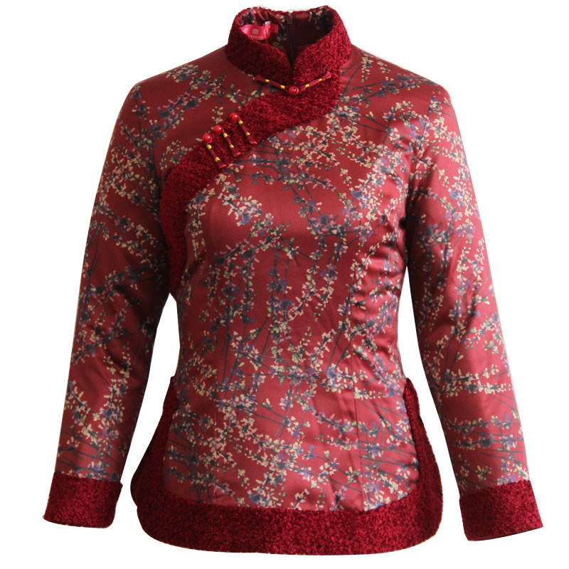 如意风冬装上衣中式唐装加厚旗袍 如意风上衣