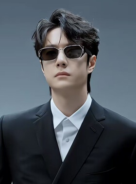 王一博同款新款复古高级感墨镜