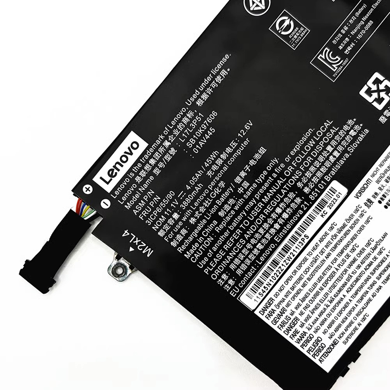 原装联想ThinkpadE14 E15 E495 E585 E595 R490 R580电池L17L3P51 - 图0