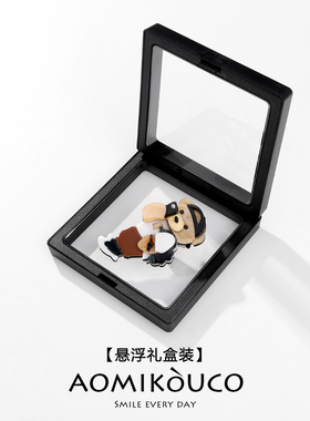 潮流小熊胸针亚克力布偶熊别针