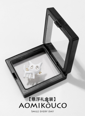 可爱防走光小猫咪胸针别针扣