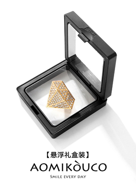 轻奢满钻几何钻石胸针女胸花别针