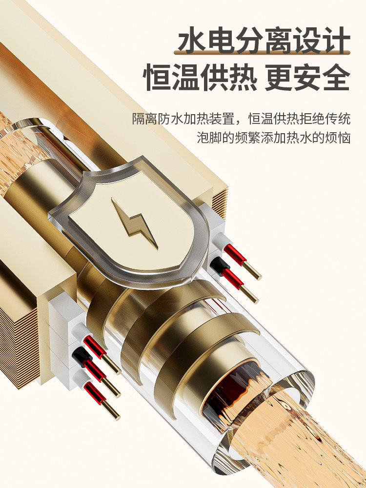 一品康泡脚桶足浴盆电动按摩高深桶家用智能全自动恒温加热过小腿,淘宝优惠券,粉丝福利购,淘宝优惠卷