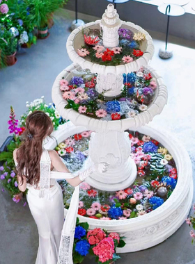 大型喷泉聚宝盆许愿池欧式