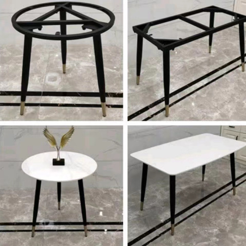 定制茶几架桌脚支架岩板桌子脚会议桌腿茶几腿碳素钢方形圆形底座,淘宝优惠券,粉丝福利购,淘宝优惠卷