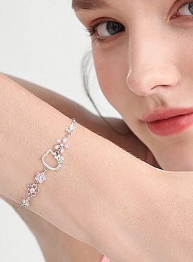 hellokitty手链女生轻奢小众高颜值学生党生日新年礼物2025新款