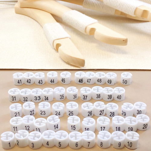 尺码扣数字排序列1-50白色1-100黑色连续号衣架标记扣号码标服装 - 图0