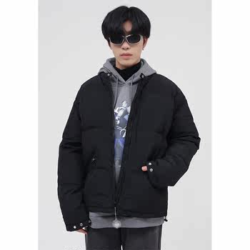 Xiwu 2021 ລະດູຫນາວແບບເກົາຫຼີແບບ Round Neck Down Jacket ຜູ້ຊາຍຄົນອັບເດດ: ຍີ່ຫໍ້ຄົນອັບເດດ: ການອອກແບບ Jacket ຝ້າຍຫນາແຫນ້ນວ່າງ