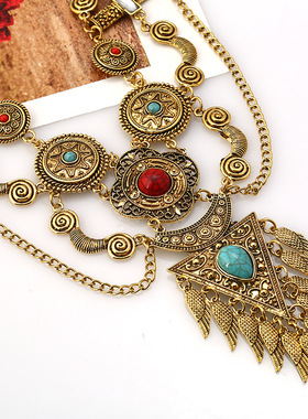 复古异域风项链合金波西米亚