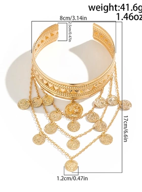 新款臂饰钱币潮范异域风情女配饰