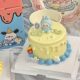 Children's birthday cake decoration plug-in ornaments