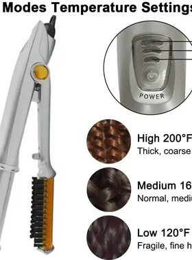 Hair Curling Iron Max 2-Way Rotating Hair Curler 2 In 1 Elec