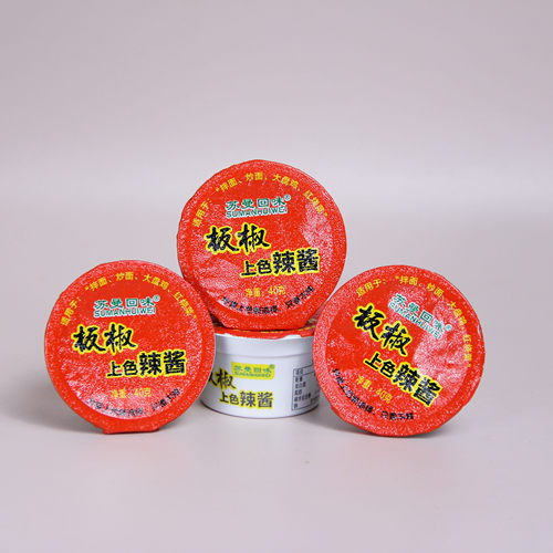 新疆苏曼板椒上色辣酱40g*杯调料佐料提色增香炒菜上色新选择 - 图1