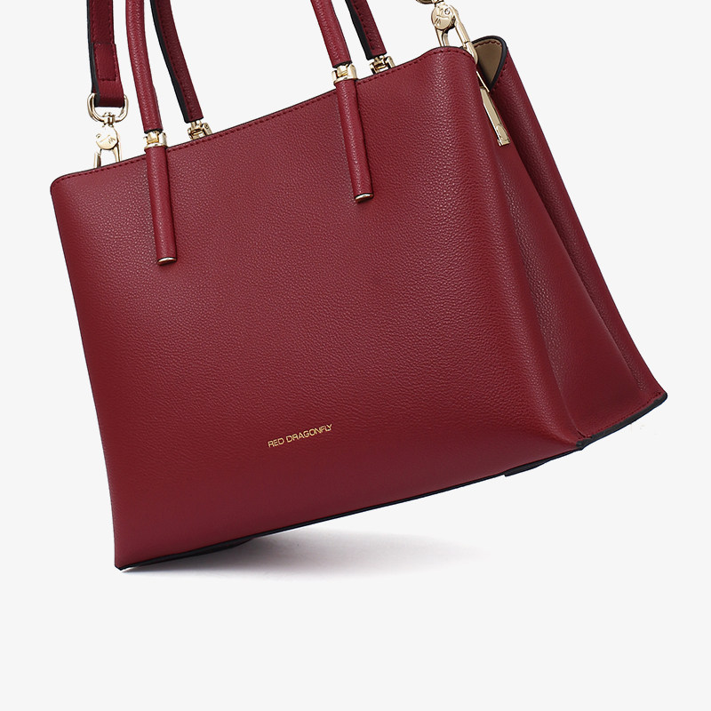 红蜻蜓2020新款春季时尚ol手提包 红蜻蜓箱包女士包袋