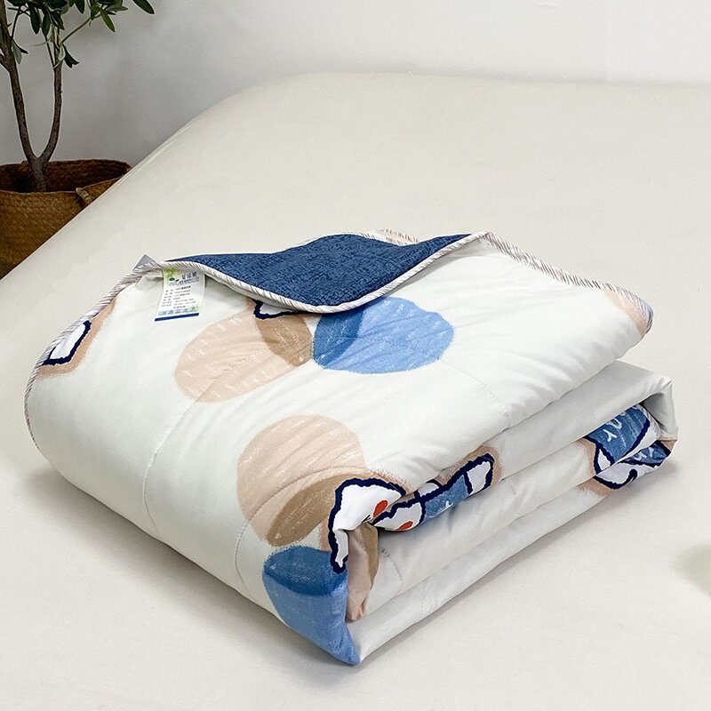 可机洗四件套水洗夏季单夏凉被子 星晴化纤被