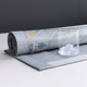 Summer ice silk mat three-piece set foldable