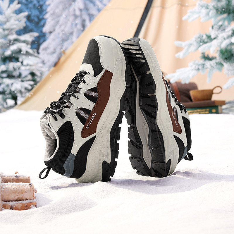 361岩悟男鞋冬季加绒保暖户外大棉鞋防滑高帮老爹休闲运动鞋子男,淘宝优惠券,粉丝福利购,淘宝优惠卷