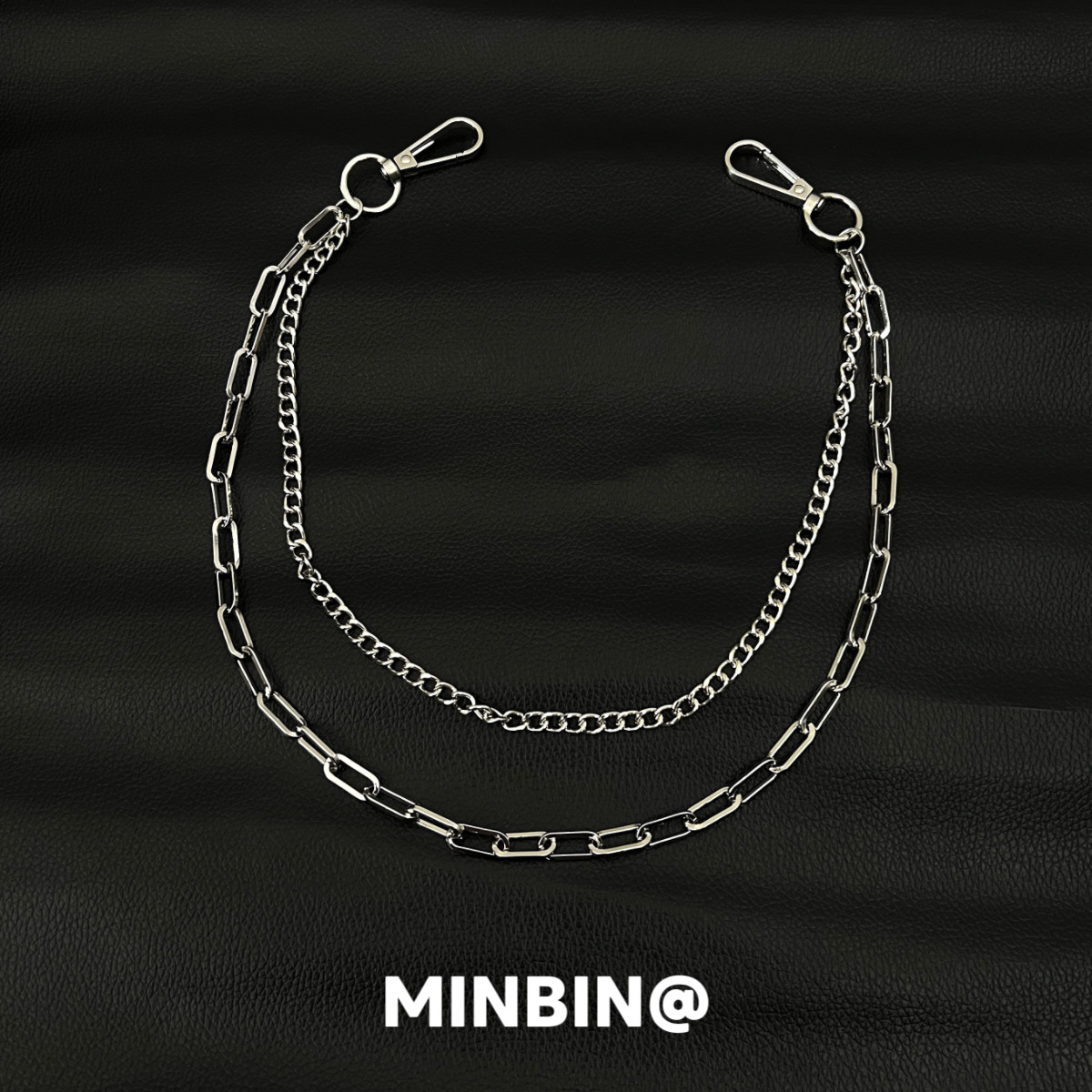 双层金属链条裤链潮嘻哈小众设计裤子挂链朋克牛仔裤腰链包包挂饰,淘宝优惠券,粉丝福利购,淘宝优惠卷