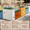 Outdoor courtyard flower box factory direct sales discount