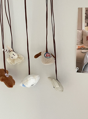 韩国卡通可爱小狗项链卫衣毛衣链