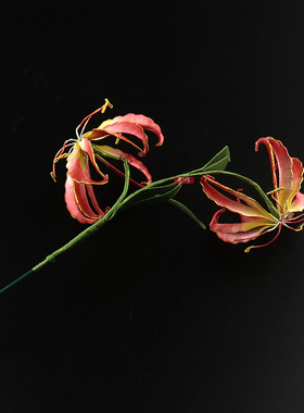 手工DIY嘉兰百合花瓶缠花材料包
