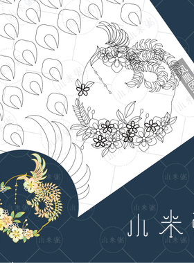 手工diy缠花纸模团扇系列