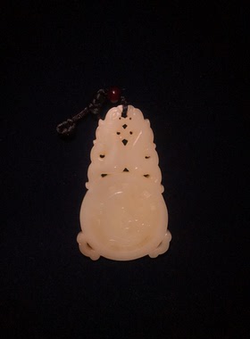 10多年的老料芙蓉石无事平安牌把玩挂件吊牌身份地位的象征物品