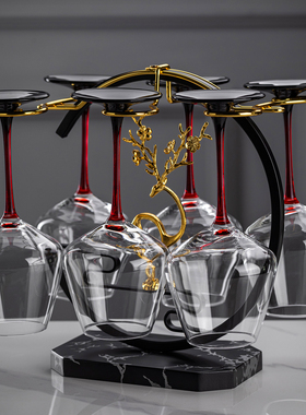 红酒杯架摆件倒挂展示架子