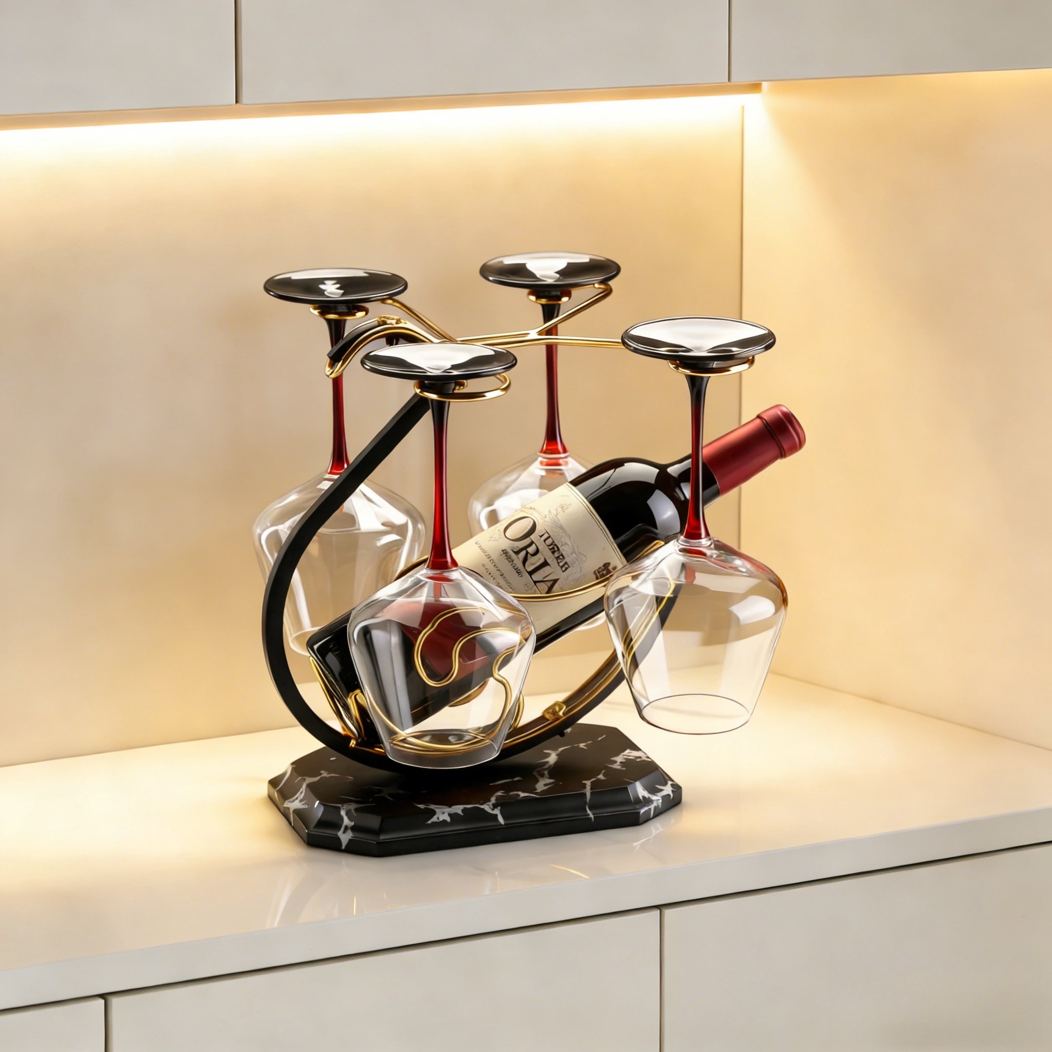 红酒架摆件天鹅客厅餐边柜轻奢高档大气酒柜装饰品乔迁礼物红酒托,淘宝优惠券,粉丝福利购,淘宝优惠卷