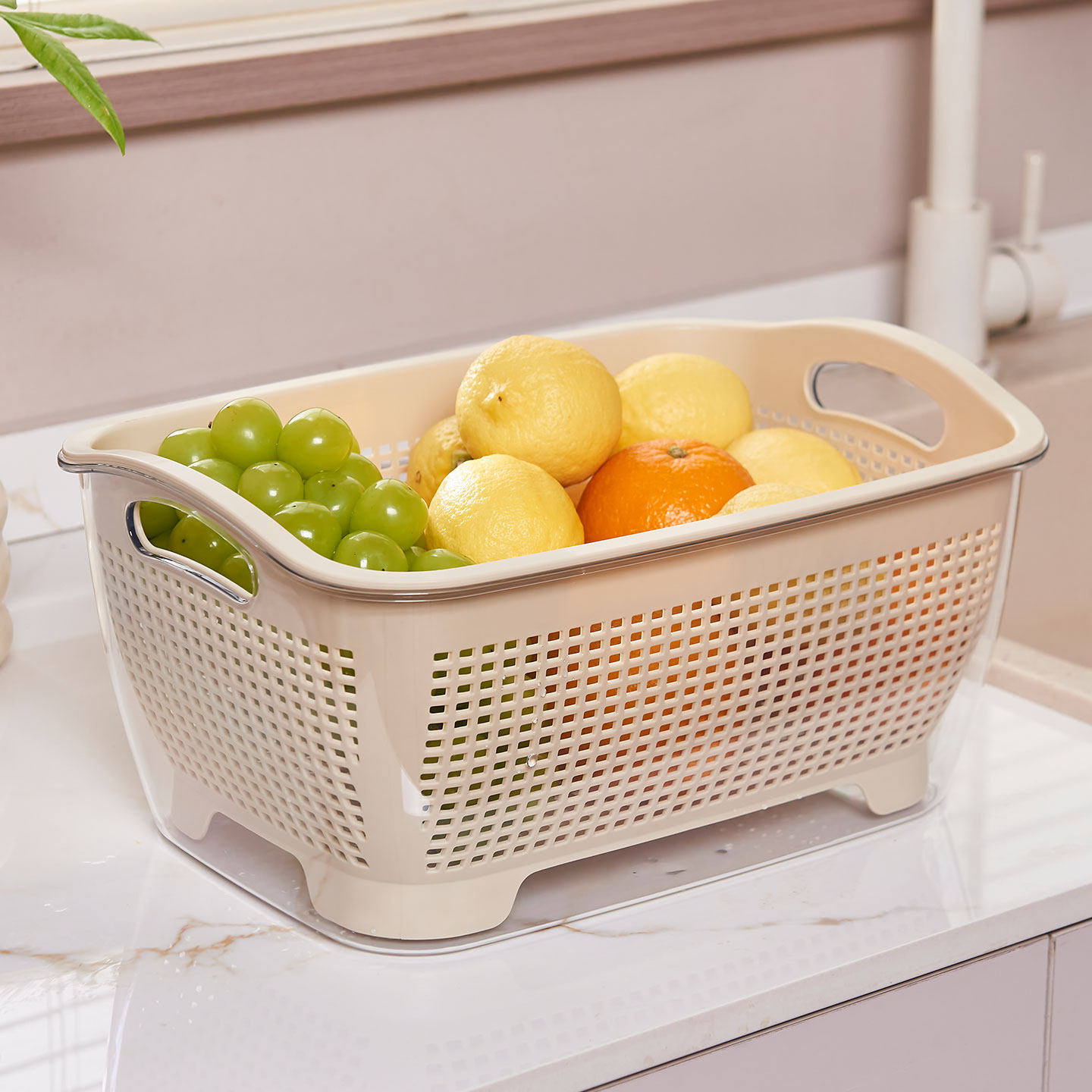 洗菜盆沥水篮洗菜盆厨房家用洗菜盆洗菜篮新款大号沥水篮水果篮子,淘宝优惠券,粉丝福利购,淘宝优惠卷