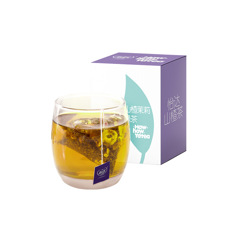 预售30天怡达山楂茉莉清香绿茶 怡达食品花果果粒茶