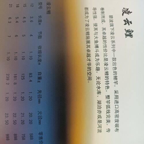 碧波凌云鲤鱼竿钓竿鲤鱼 - 图0