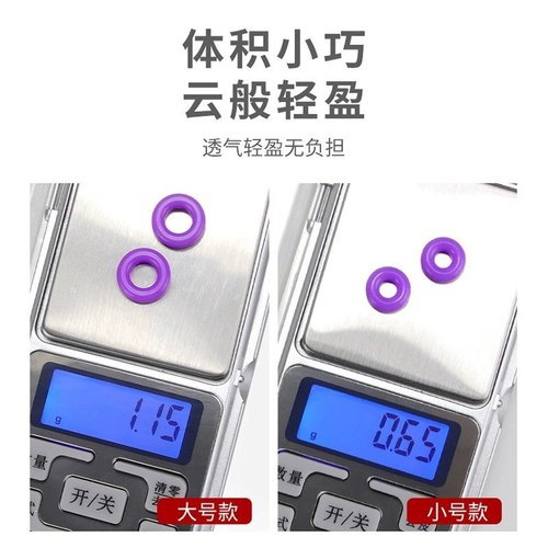 眼镜防滑硅胶圈防滑套 - 图1